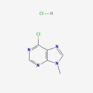6-Chloro-9-methylpurine;hydrochloride