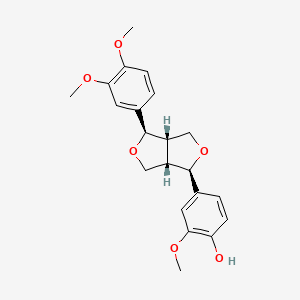molecular formula C21H24O6 B2790591 O-Methylpinoresinol CAS No. 95404-51-6