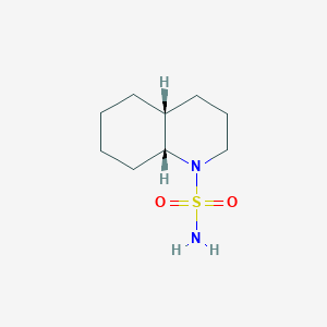 Rel-(4aR,8aR)-octahydroquinoline-1(2H)-sulfonamide