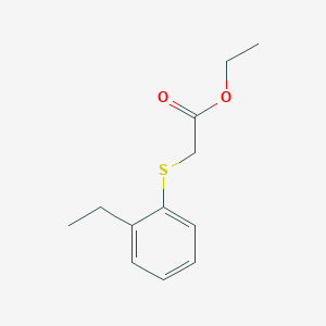 Ethyl 2-[(2-ethylphenyl)sulfanyl]acetate