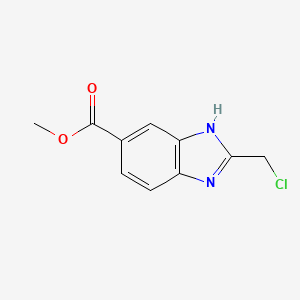 methyl 2-(chloromethyl)-1H-benzimidazole-5-carboxylate