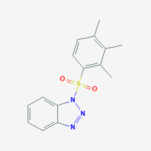 1-[(2,3,4-trimethylphenyl)sulfonyl]-1H-1,2,3-benzotriazole