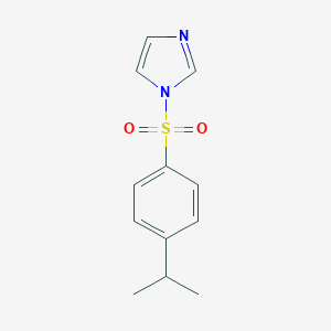 molecular formula C12H14N2O2S B279086 1-[(4-isopropylphenyl)sulfonyl]-1H-imidazole 