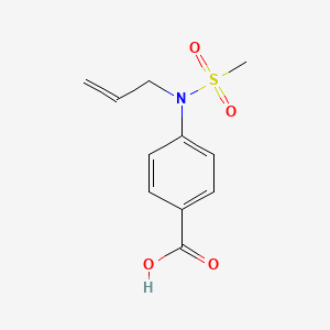 4-[(Methylsulfonyl)(prop-2-en-1-yl)amino]benzoic acid