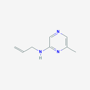 molecular formula C8H11N3 B2790929 N-allyl-6-methylpyrazin-2-amine CAS No. 2309734-67-4