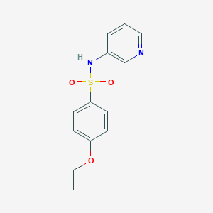 molecular formula C13H14N2O3S B279099 4-ethoxy-N-pyridin-3-ylbenzenesulfonamide 