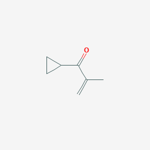 molecular formula C7H10O B2791024 1-Cyclopropyl-2-methylprop-2-en-1-one CAS No. 4663-37-0