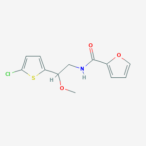 N-(2-(5-chlorothiophen-2-yl)-2-methoxyethyl)furan-2-carboxamide