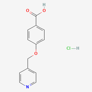 4-[(Pyridin-4-yl)methoxy]benzoic acid hydrochloride
