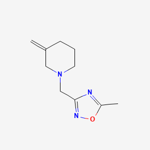5-Methyl-3-((3-methylenepiperidin-1-yl)methyl)-1,2,4-oxadiazole