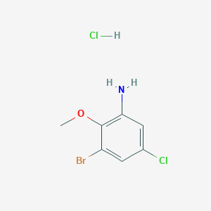 3-Bromo-5-chloro-2-methoxyaniline hydrochloride