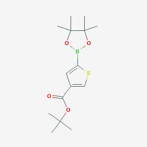 4-(t-Butoxycarbonyl)thiophene-2-boronic acid pinacol ester