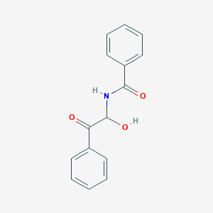N-(1-hydroxy-2-oxo-2-phenylethyl)benzamide