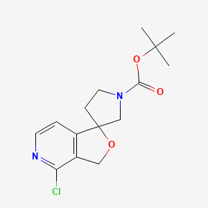 Tert-butyl 4-chlorospiro[3H-furo[3,4-c]pyridine-1,3'-pyrrolidine]-1'-carboxylate