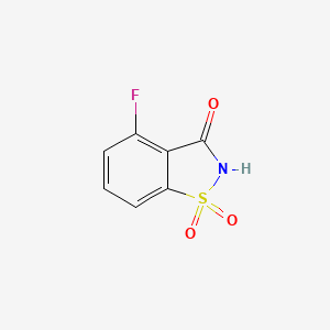 4-fluorobenzo[d]isothiazol-3(2H)-one 1,1-dioxide