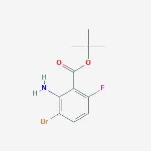 Tert-butyl 2-amino-3-bromo-6-fluorobenzoate