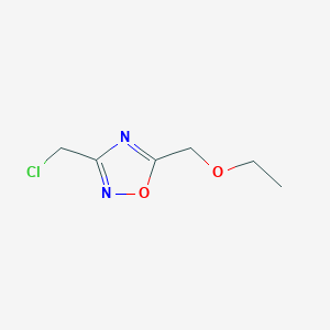 3-(Chloromethyl)-5-(ethoxymethyl)-1,2,4-oxadiazole