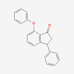 7-Phenoxy-3-phenyl-1-indanone