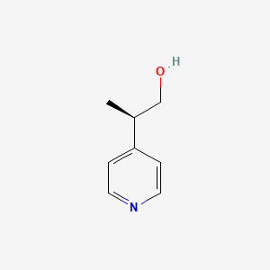 molecular formula C8H11NO B2791316 (2R)-2-Pyridin-4-ylpropan-1-ol CAS No. 2248176-27-2