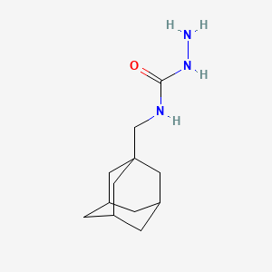 molecular formula C12H21N3O B2791324 1-(Adamantan-1-ylmethyl)-3-aminourea CAS No. 519046-56-1