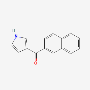 B2791351 Naphthalen-2yl(1H-pyrrol-3-yl)methanone CAS No. 220968-60-5