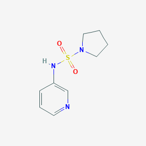 molecular formula C9H13N3O2S B279143 N-(3-pyridinyl)-1-pyrrolidinesulfonamide 
