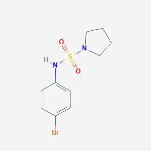 molecular formula C10H13BrN2O2S B279148 N-(4-bromophenyl)pyrrolidine-1-sulfonamide 
