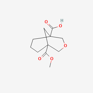 5-Methoxycarbonyl-3-oxabicyclo[3.3.1]nonane-1-carboxylic acid