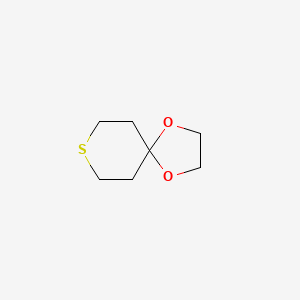 molecular formula C7H12O2S B2791515 1,4-Dioxa-8-thiaspiro[4.5]decane CAS No. 42850-68-0