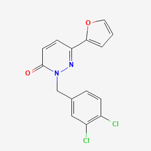 2-(3,4-dichlorobenzyl)-6-(furan-2-yl)pyridazin-3(2H)-one