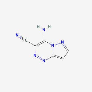 4-Aminopyrazolo[5,1-c][1,2,4]triazine-3-carbonitrile