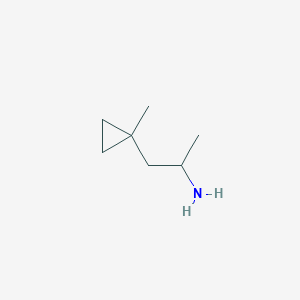 1-(1-Methylcyclopropyl)propan-2-amine