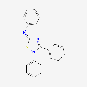 molecular formula C20H15N3S B2791621 N,2,3-triphenyl-1,2,4-thiadiazol-5-imine CAS No. 97627-33-3