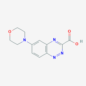 6-Morpholinobenzo[e][1,2,4]triazine-3-carboxylic acid