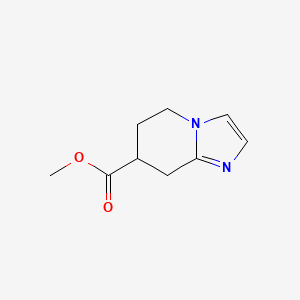 Methyl 5,6,7,8-tetrahydroimidazo[1,2-a]pyridine-7-carboxylate
