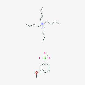 Tetrabutylazanium; trifluoro(3-methoxyphenyl)boranuide