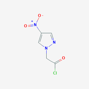 (4-nitro-1H-pyrazol-1-yl)acetyl chloride