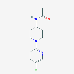 N-[1-(5-chloropyridin-2-yl)piperidin-4-yl]acetamide