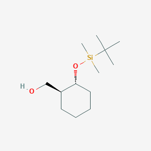 [(1S,2R)-2-[Tert-butyl(dimethyl)silyl]oxycyclohexyl]methanol