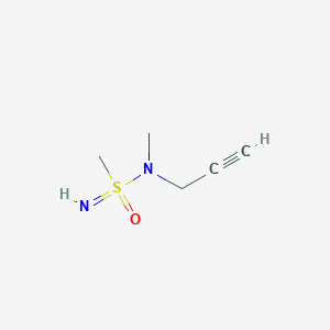 N-methyl-N-(prop-2-yn-1-yl)methanesulfonoimidamide