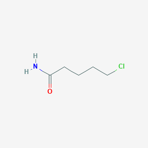 molecular formula C5H10ClNO B2791951 5-Chloropentanamide CAS No. 2455-05-2