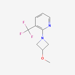 2-(3-Methoxyazetidin-1-yl)-3-(trifluoromethyl)pyridine
