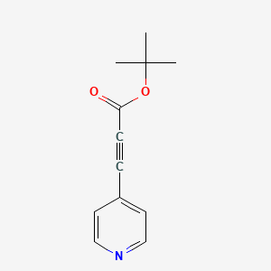 tert-Butyl 3-(pyridin-4-yl)propiolate