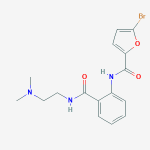 5-bromo-N-(2-{[2-(dimethylamino)ethyl]carbamoyl}phenyl)furan-2-carboxamide