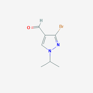 3-Bromo-1-isopropyl-1H-pyrazole-4-carbaldehyde