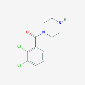 molecular formula C11H12Cl2N2O B2792265 1-(2,3-Dichlorobenzoyl)piperazine CAS No. 926236-13-7