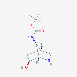 molecular formula C11H20N2O3 B2792297 Schembl21330495 CAS No. 2101334-38-5