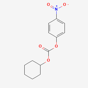 molecular formula C13H15NO5 B2792598 Cyclohexyl (4-nitrophenyl) Carbonate CAS No. 176787-42-1