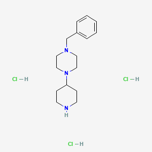 1-Benzyl-4-(4-piperidinyl)piperazine trihydrochloride