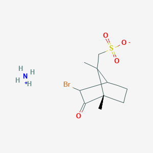 B027928 Ammonium ((1S,3R,4R,7S)-3-bromo-1,7-dimethyl-2-oxobicyclo[2.2.1]heptan-7-yl)methanesulfonate CAS No. 55870-50-3
